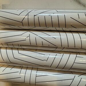 Schumacher Deconstructed Stripe Wallpaper SOLD AS SINGLE 4.5 yard rolls. 4 avail